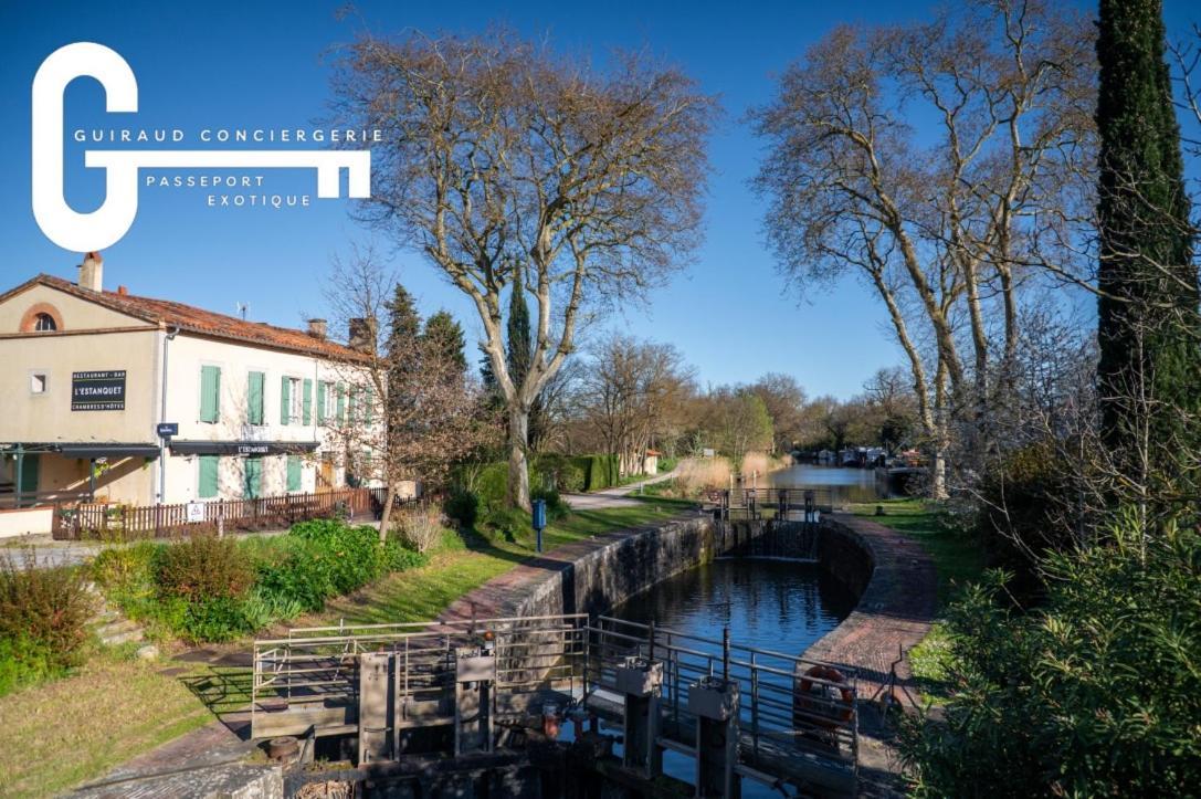 Insolite Peniche Amazonie Canal Du Midi Gardouch Exterior foto